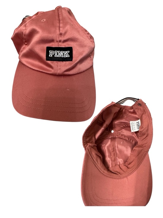PINK Victoria's Secret Accessories - PINK Victoria's Secret Satin Rose Baseball Cap